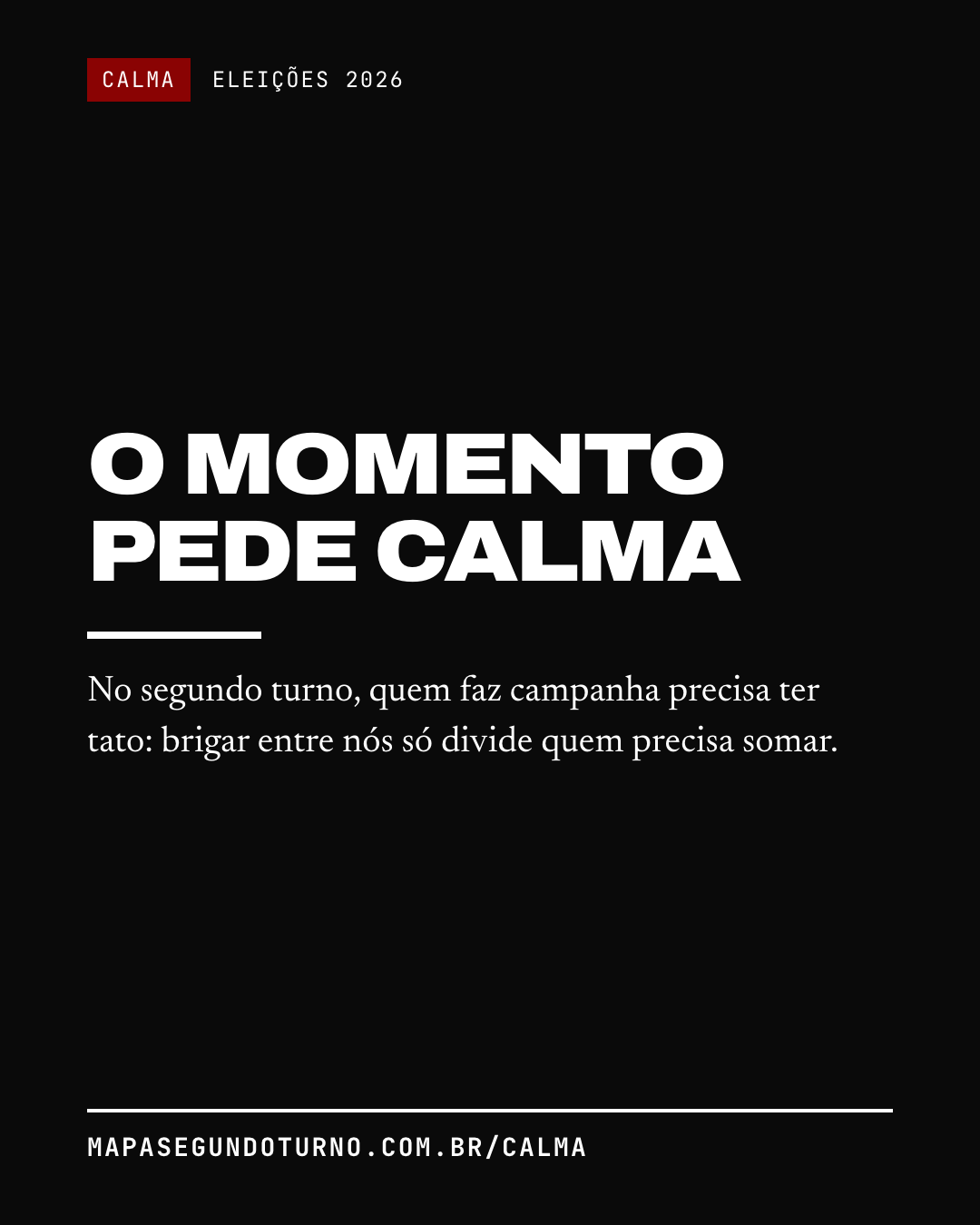 Calma: imagem 1 de 7