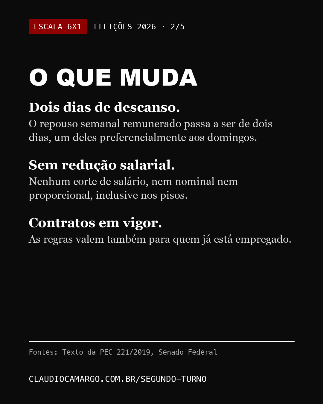 Escala 6x1: imagem 2 de 5