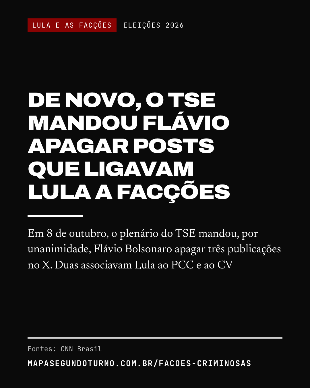 Lula e as facções: imagem 1 de 6