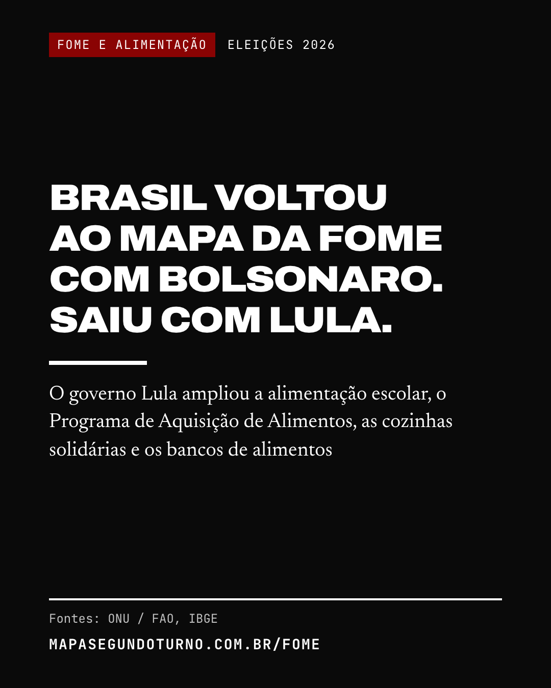 Fome e alimentação: imagem 1 de 8