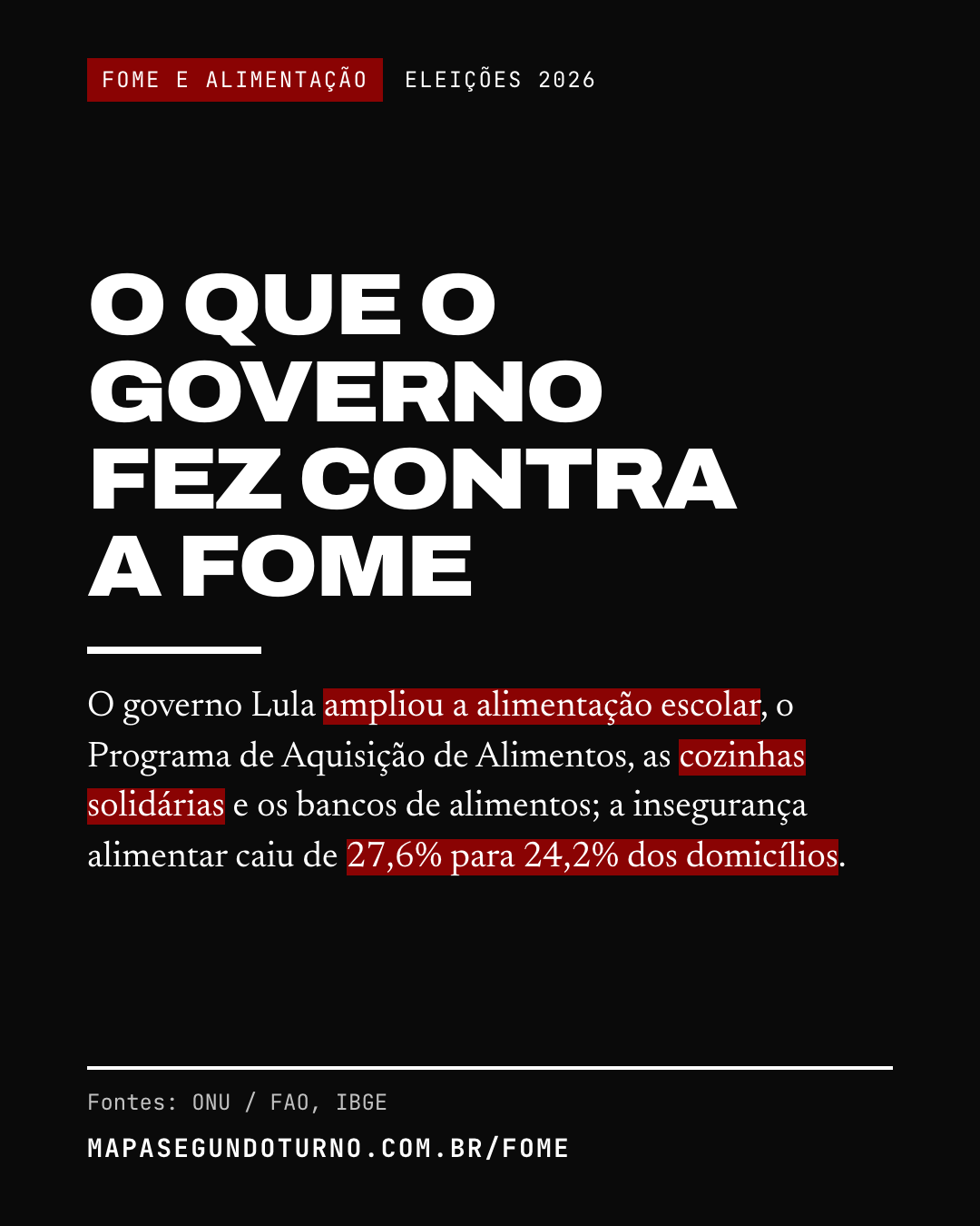 Fome e alimentação: imagem 5 de 8