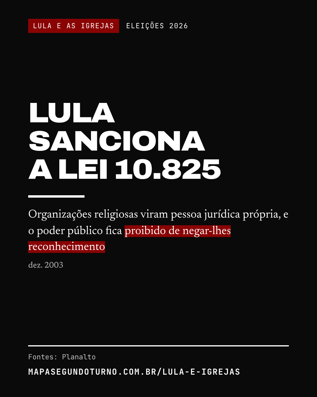 Lula e as igrejas: imagem 2 de 6