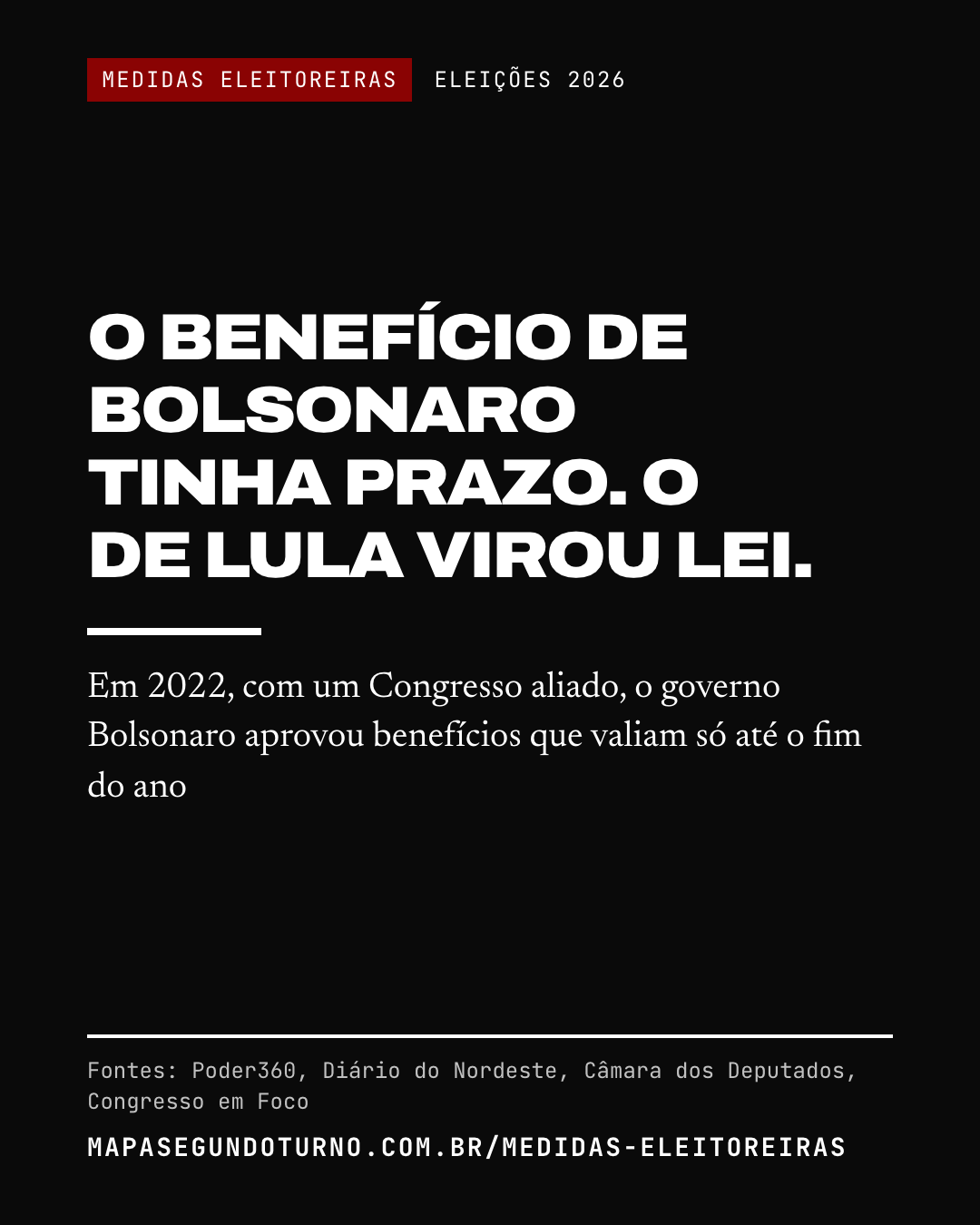 Medidas eleitoreiras: imagem 1 de 6