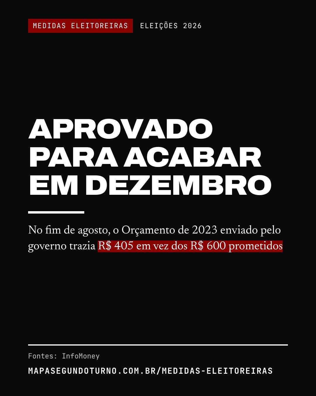 Medidas eleitoreiras: imagem 3 de 6