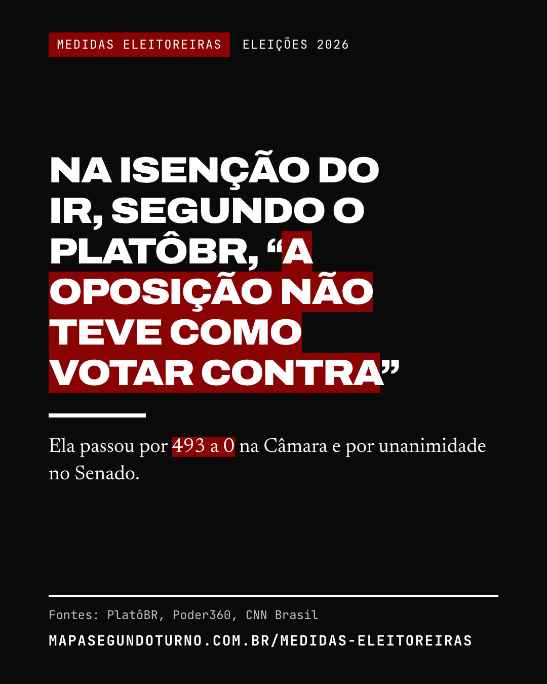 Medidas eleitoreiras: imagem 5 de 6