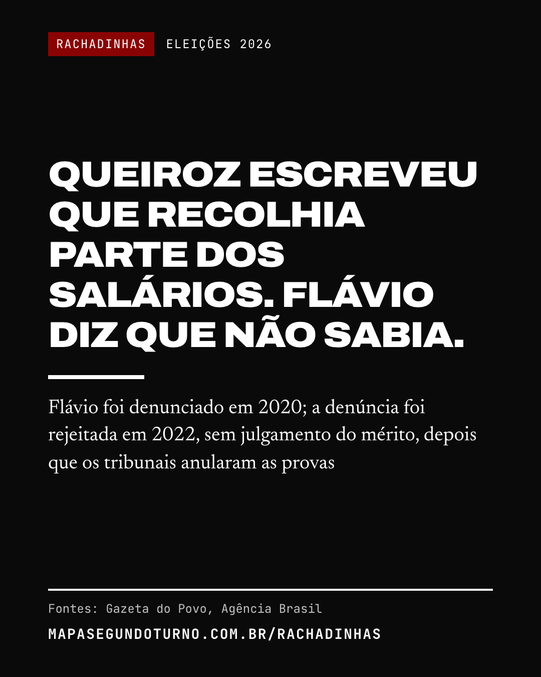 Rachadinhas: imagem 1 de 6