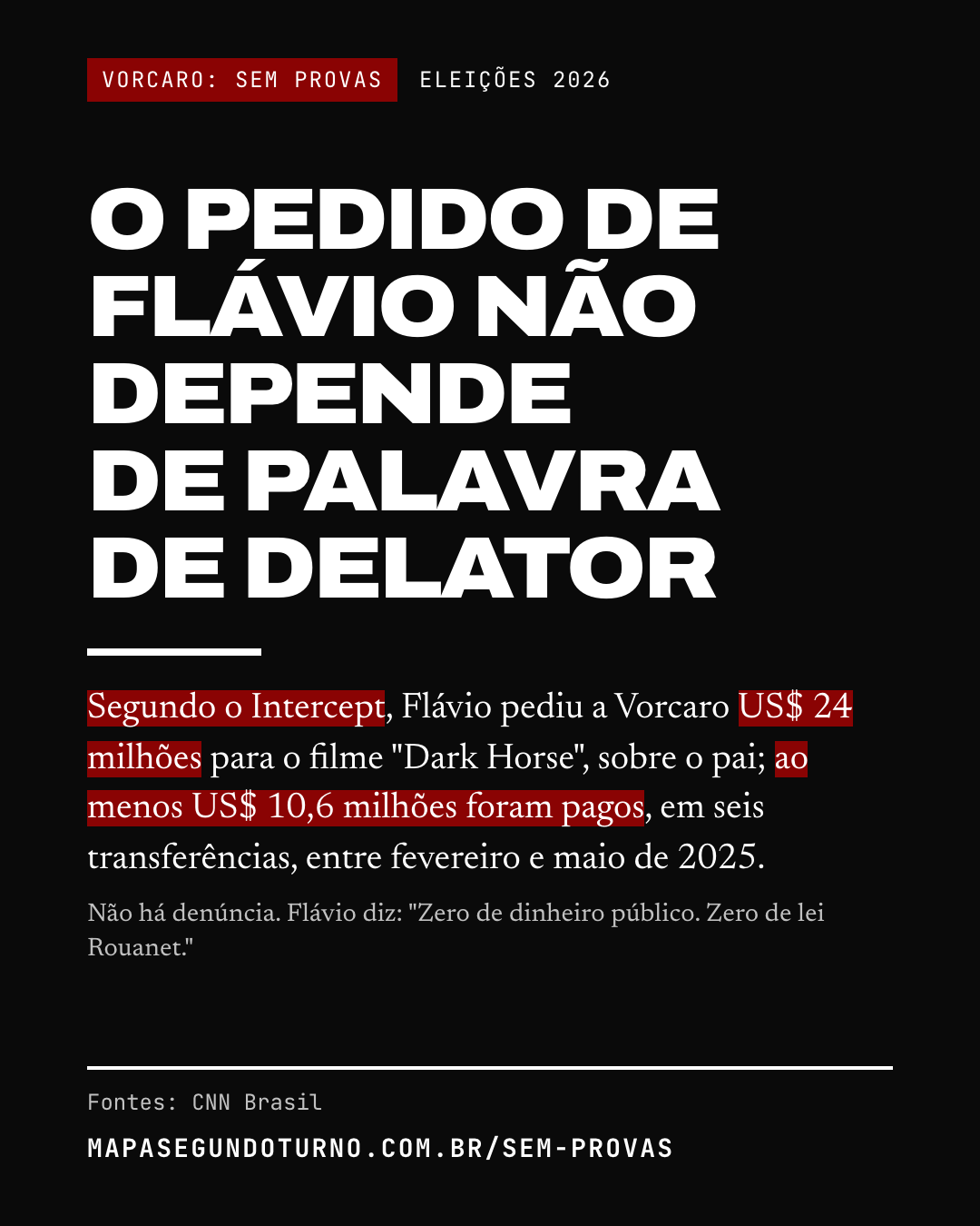 Vorcaro: sem provas: imagem 6 de 6