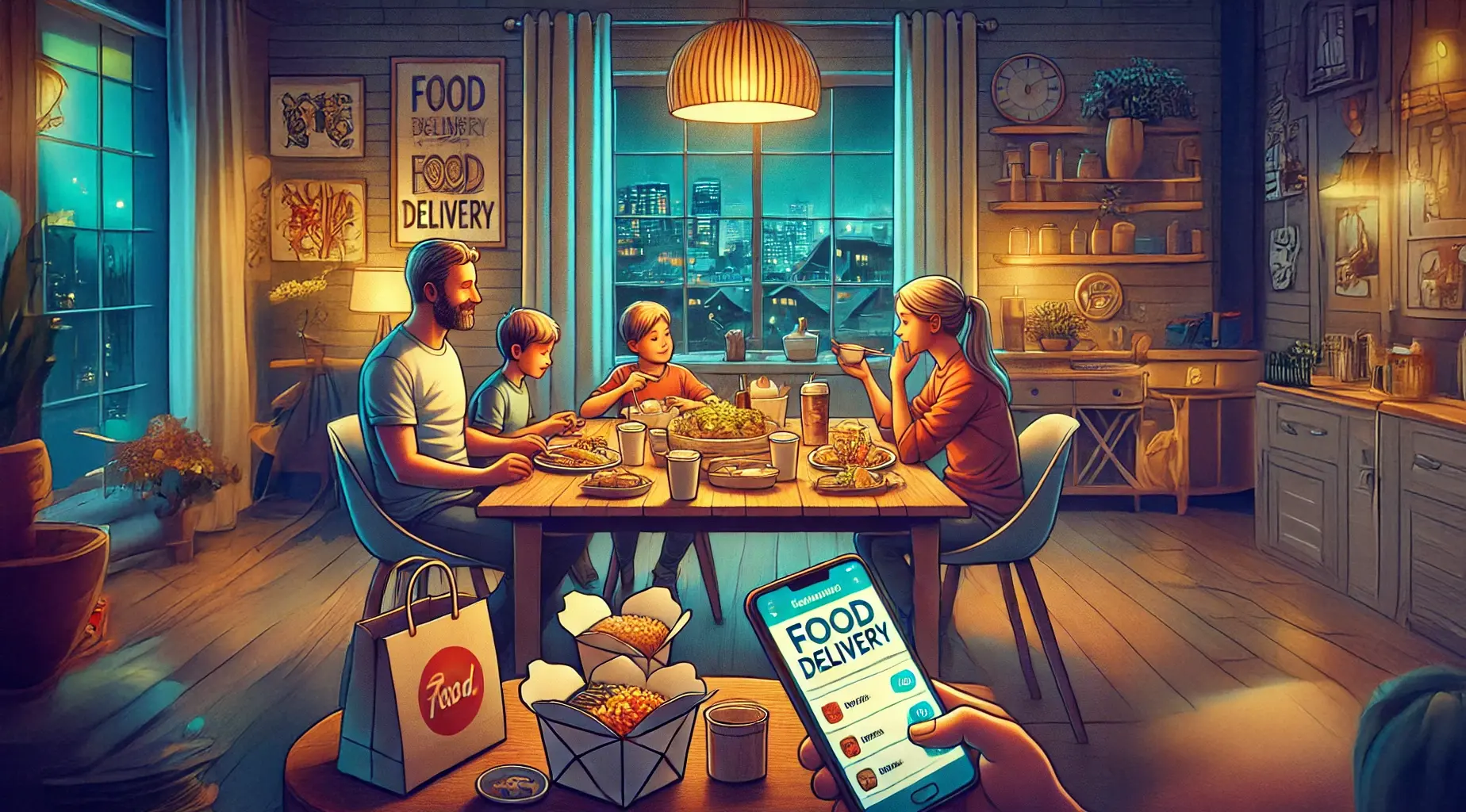 How Online Food Delivery Is Changing Family Dinners?