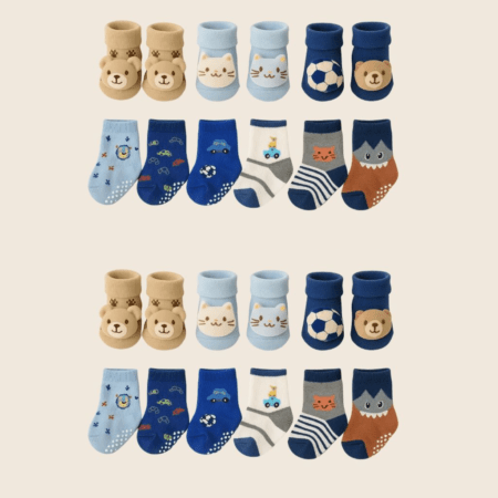 Kit de Meia e Sapatinho (12 pares)