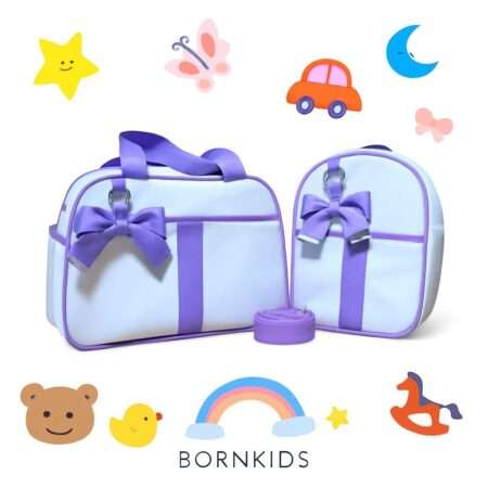 Kit Bolsas Luxo Linha Premium Cedro (2 peças) Lilás