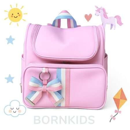 Kit Mochila Linha Premium (1 peça) Rosa Bebê