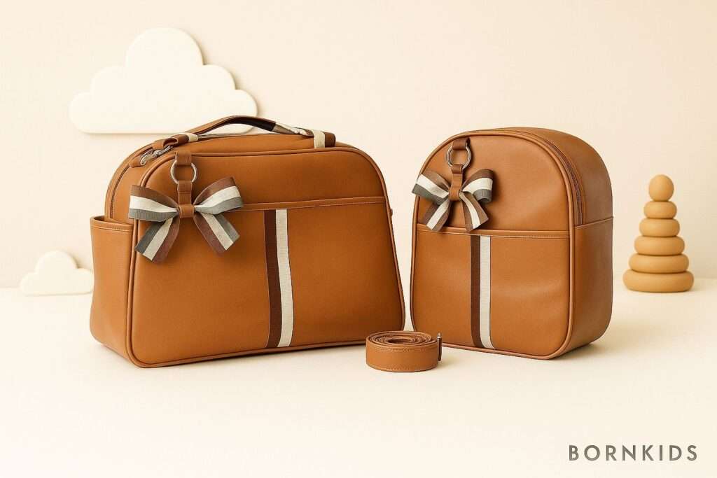 Kit Bolsas Luxo Linha Premium Cedro (2 peças) Marrom