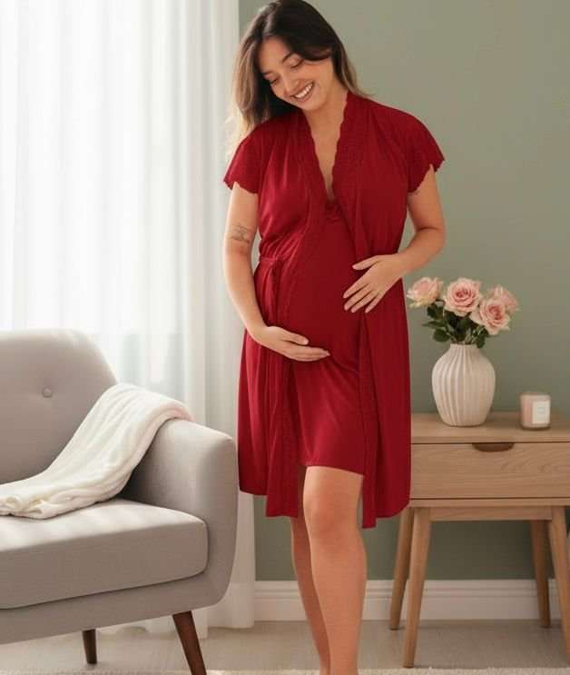 Camisola Amamentação + Hobby Vermelho