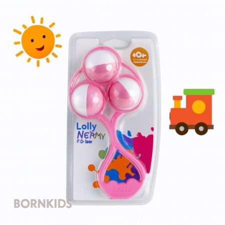 Chocalho Rosa Para Bebê