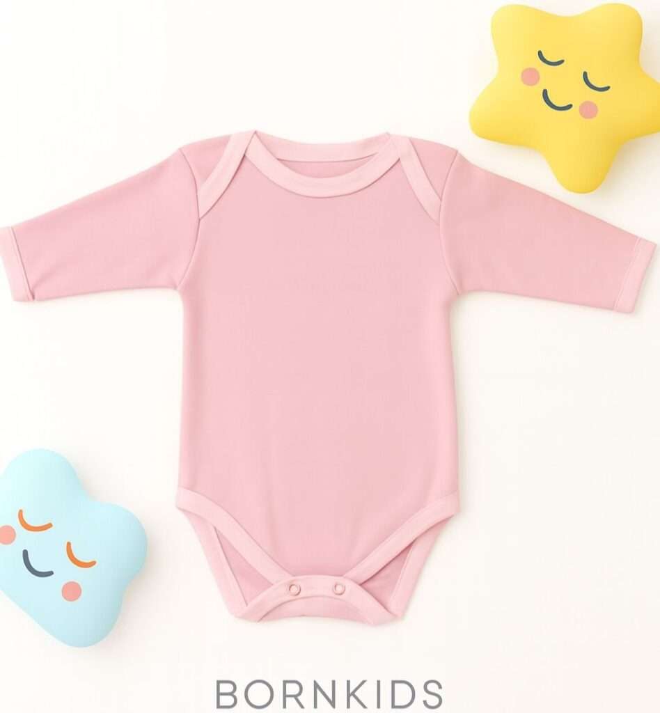 Body Malha ML Rosa Claro